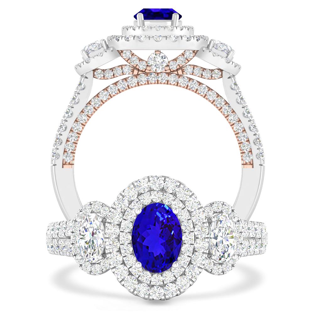 White Gold - Tanzanite