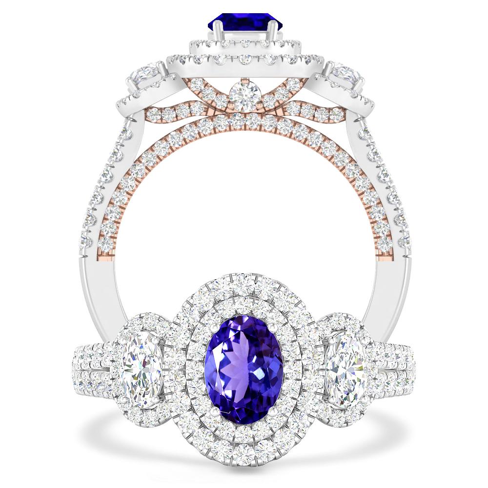 White Gold - Tanzanite