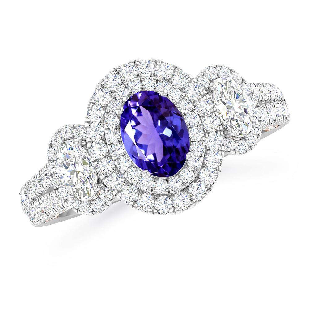 White Gold - Tanzanite