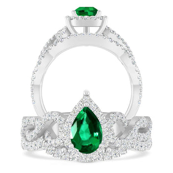 White Gold - Emerald