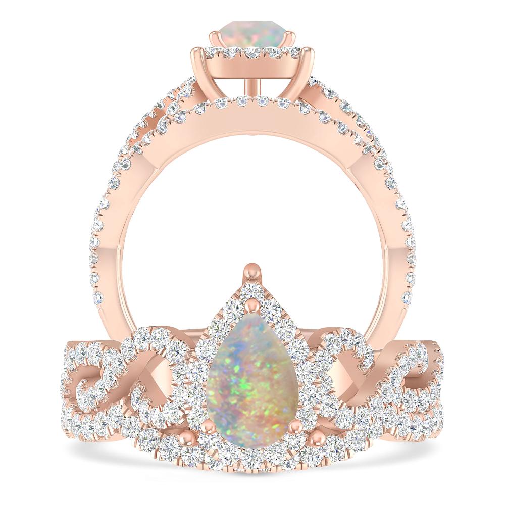 Rose Gold - Opal