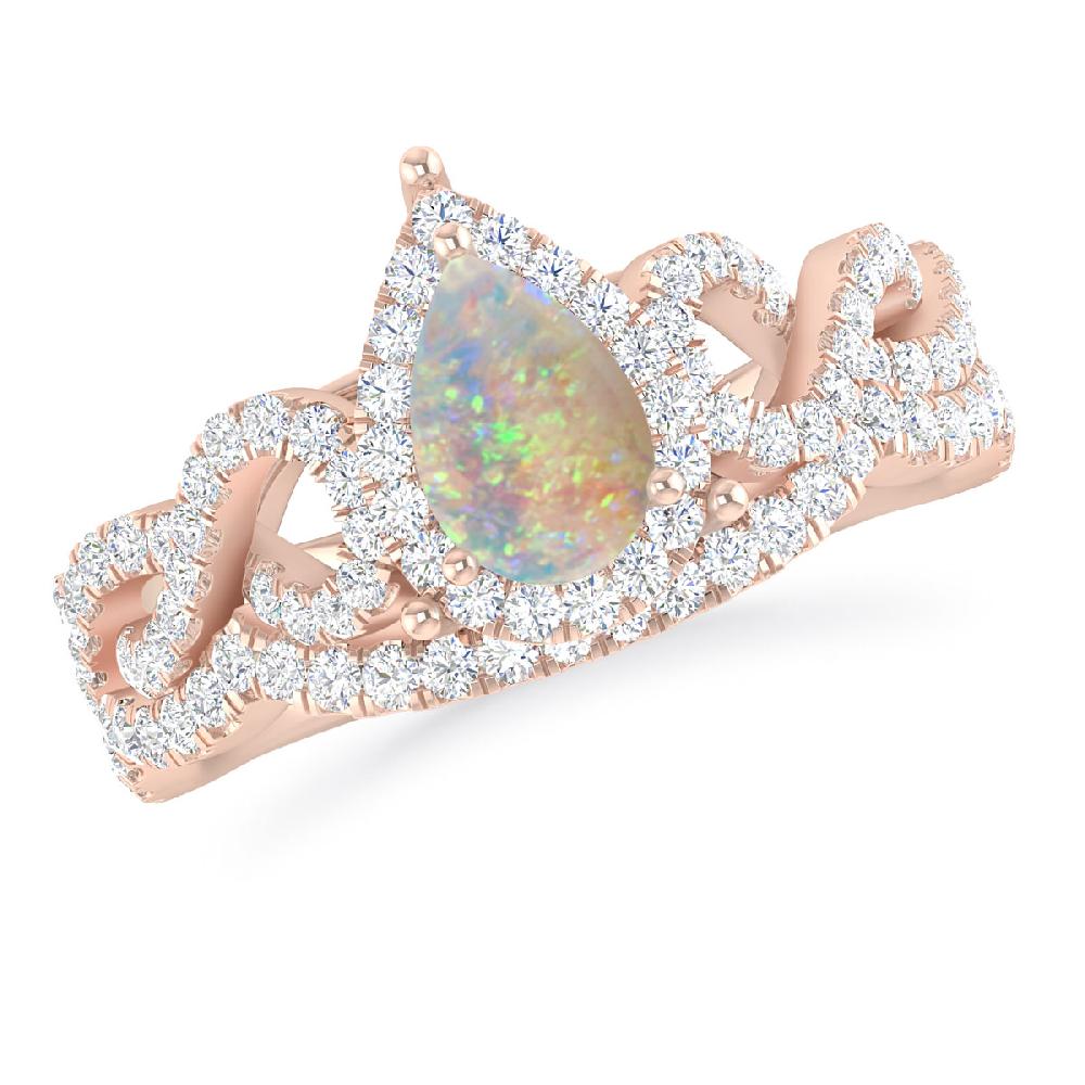 Rose Gold - Opal