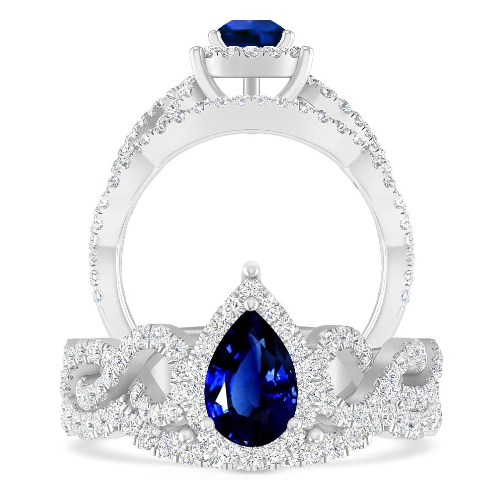 White Gold - Sapphire