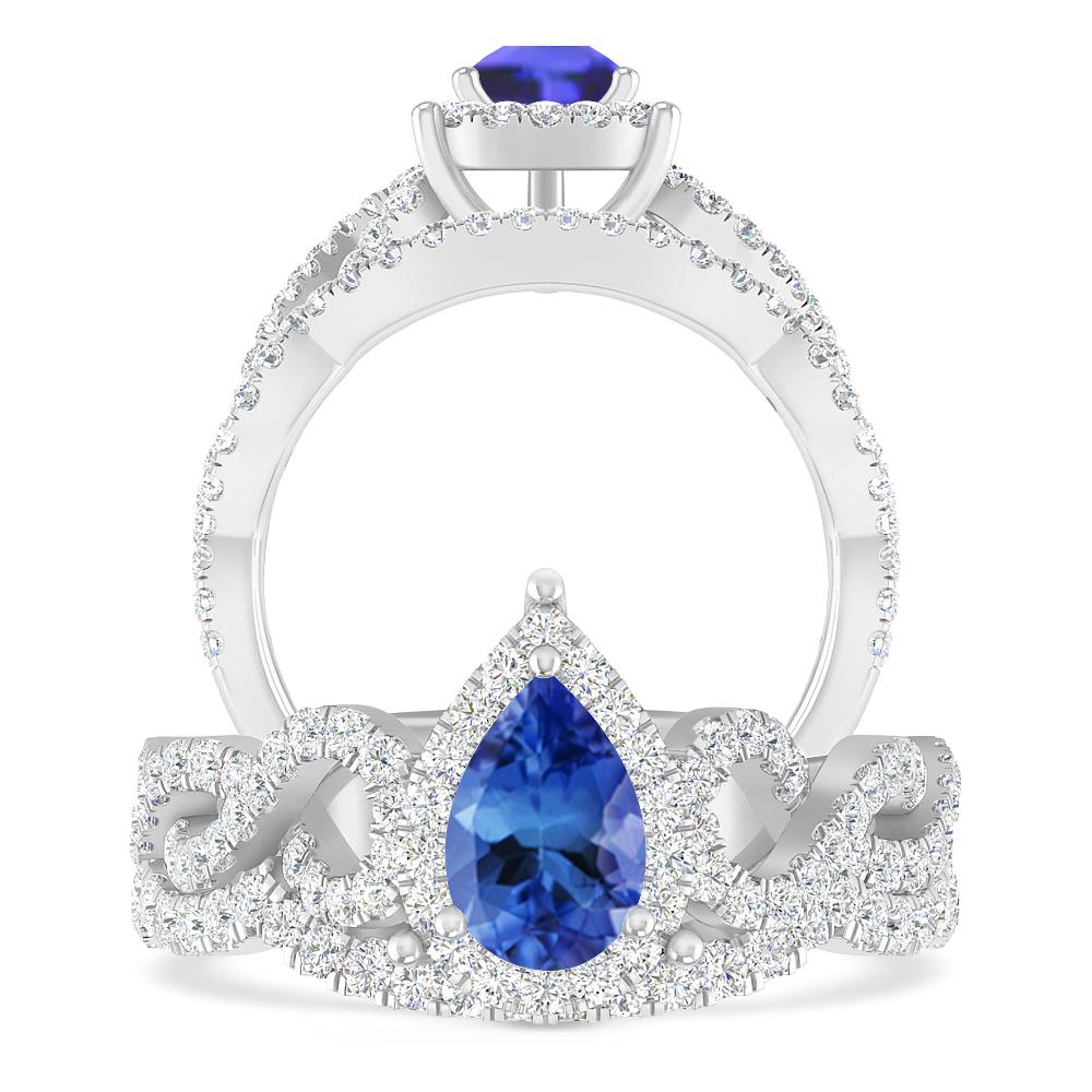 White Gold - Tanzanite