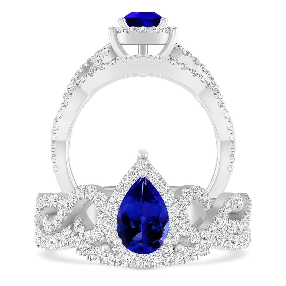 White Gold - Tanzanite