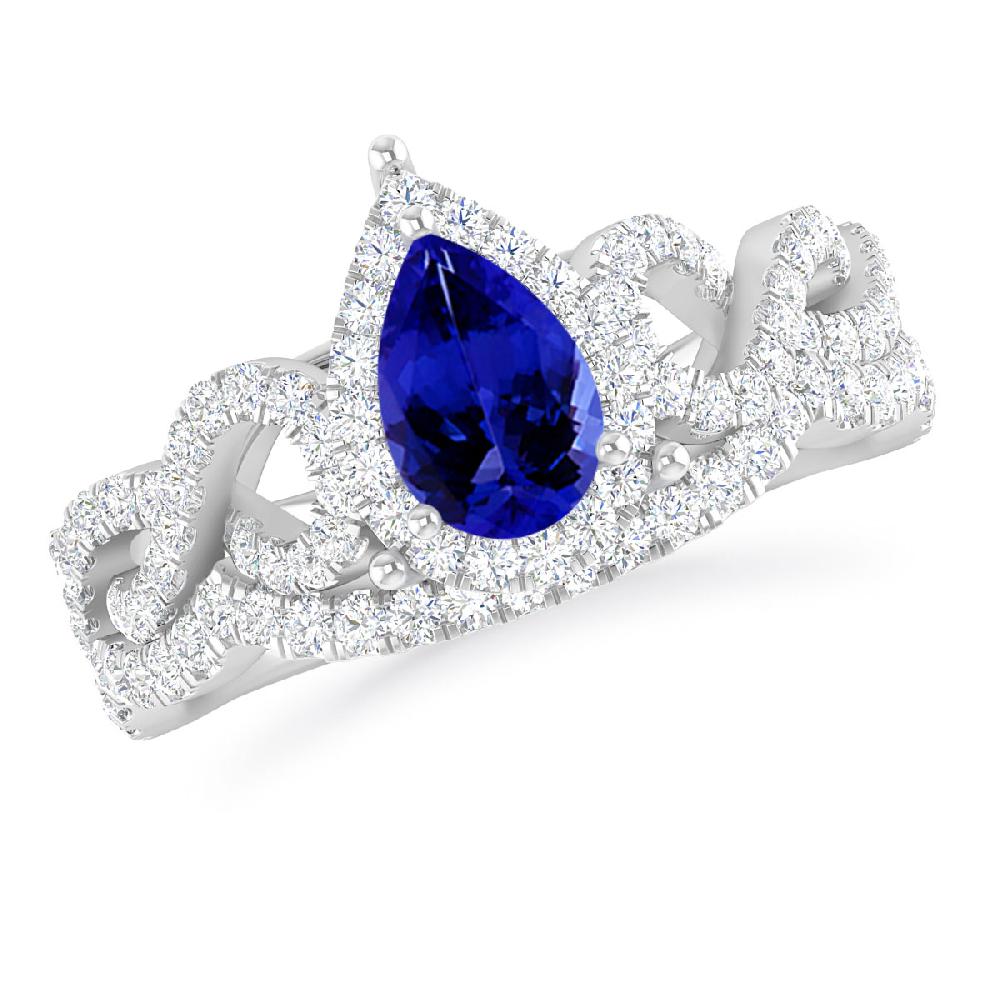 White Gold - Tanzanite