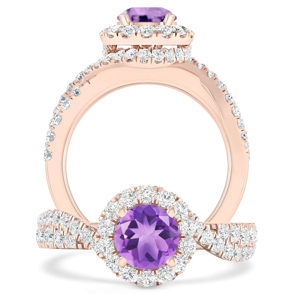 Rose Gold - Amethyst