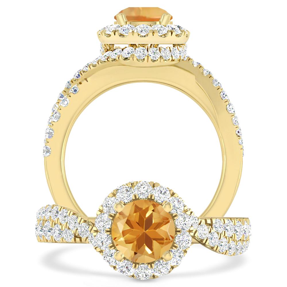 Yellow Gold - Citrine