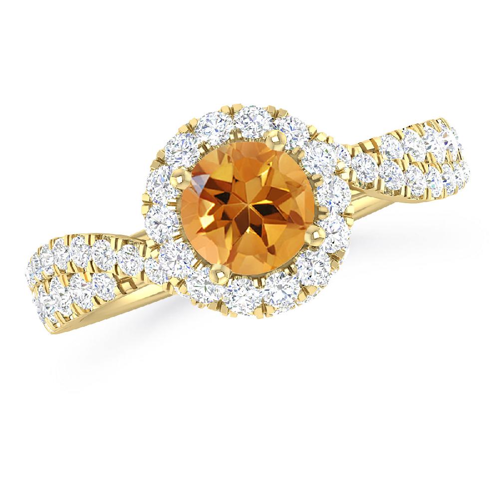 Yellow Gold - Citrine