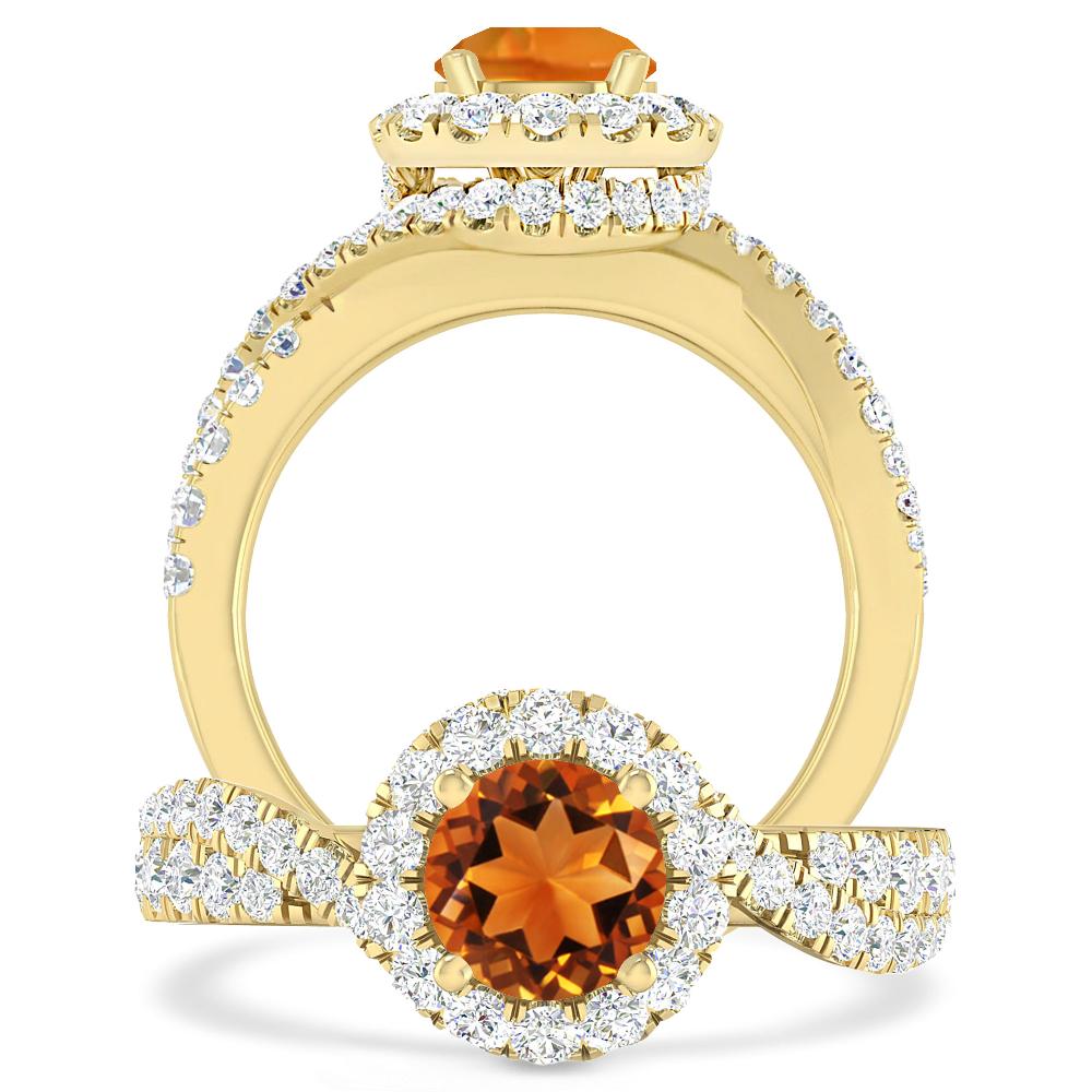 Yellow Gold - Citrine