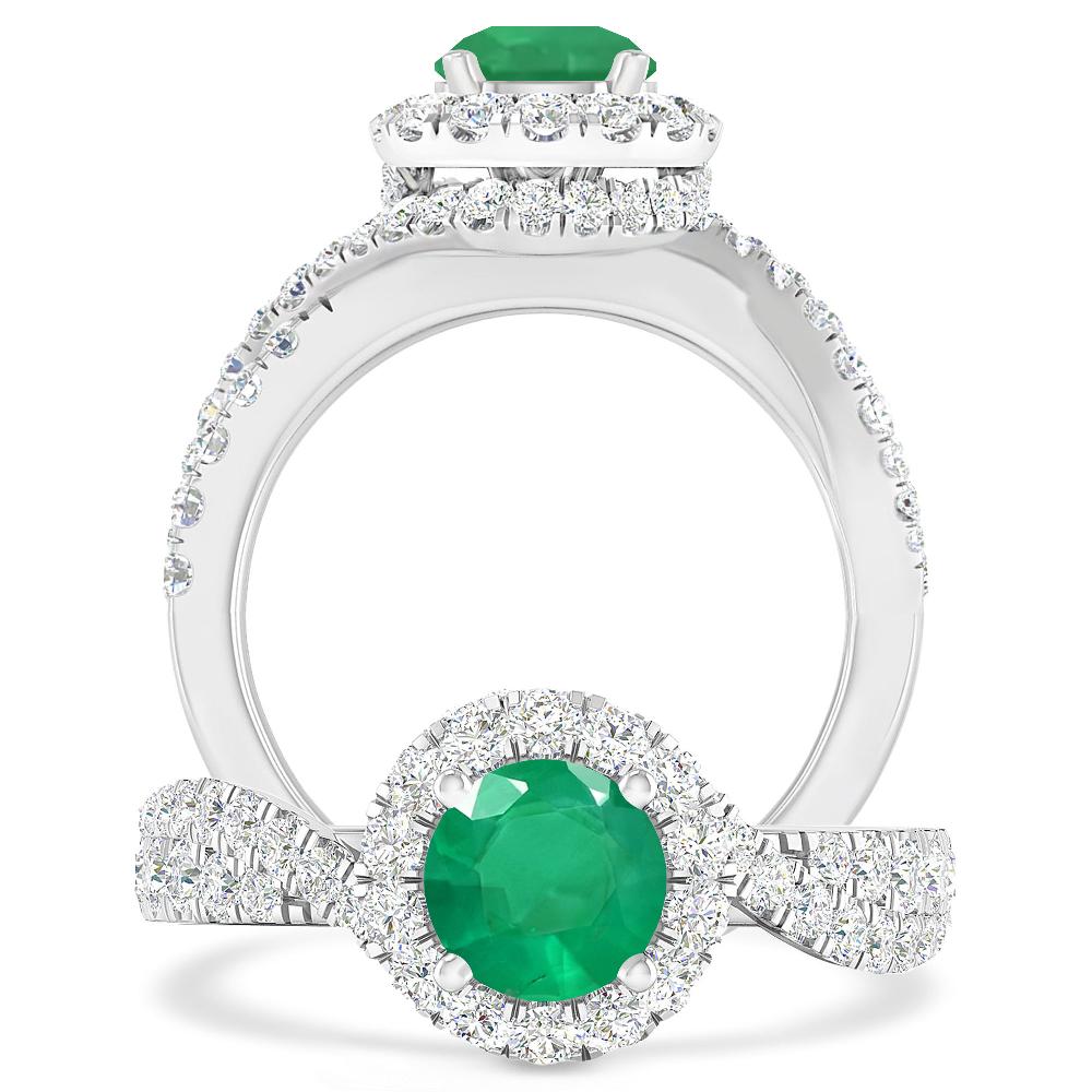 White Gold - Emerald