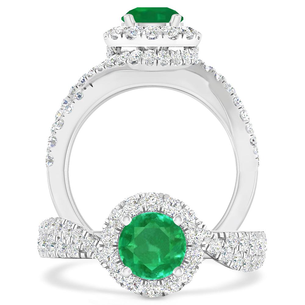 White Gold - Emerald