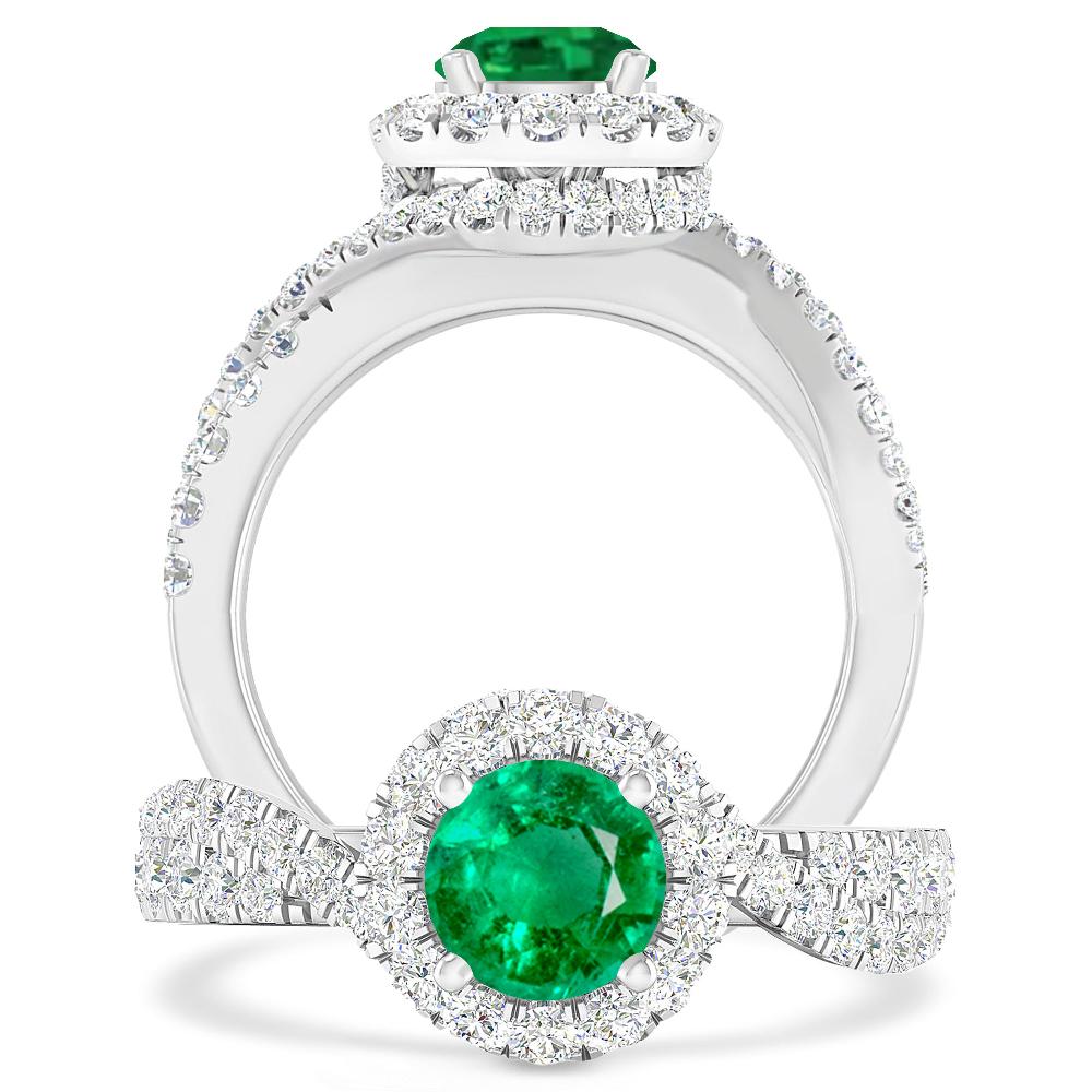 White Gold - Emerald