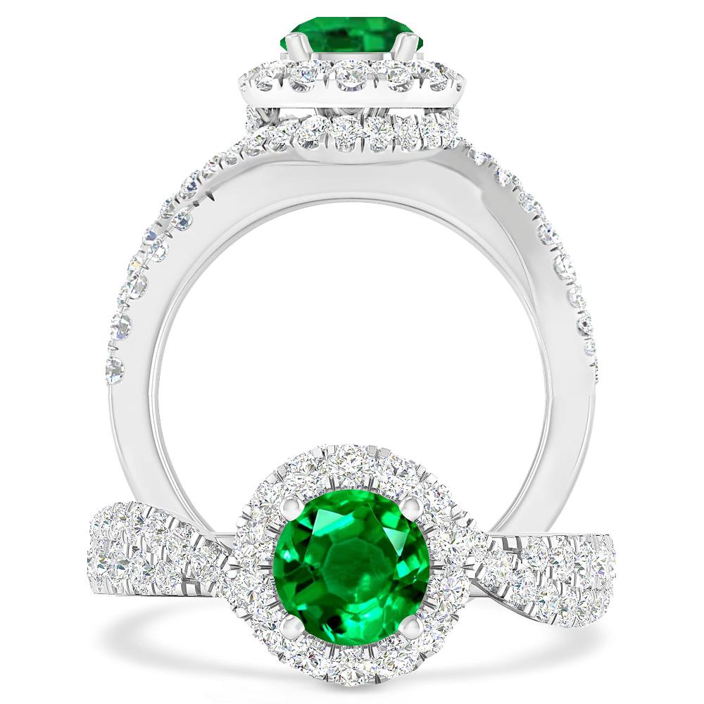 White Gold - Emerald