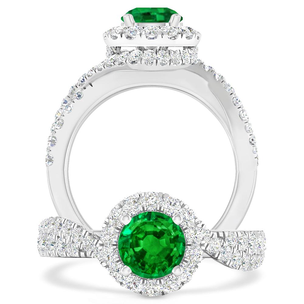 White Gold - Emerald