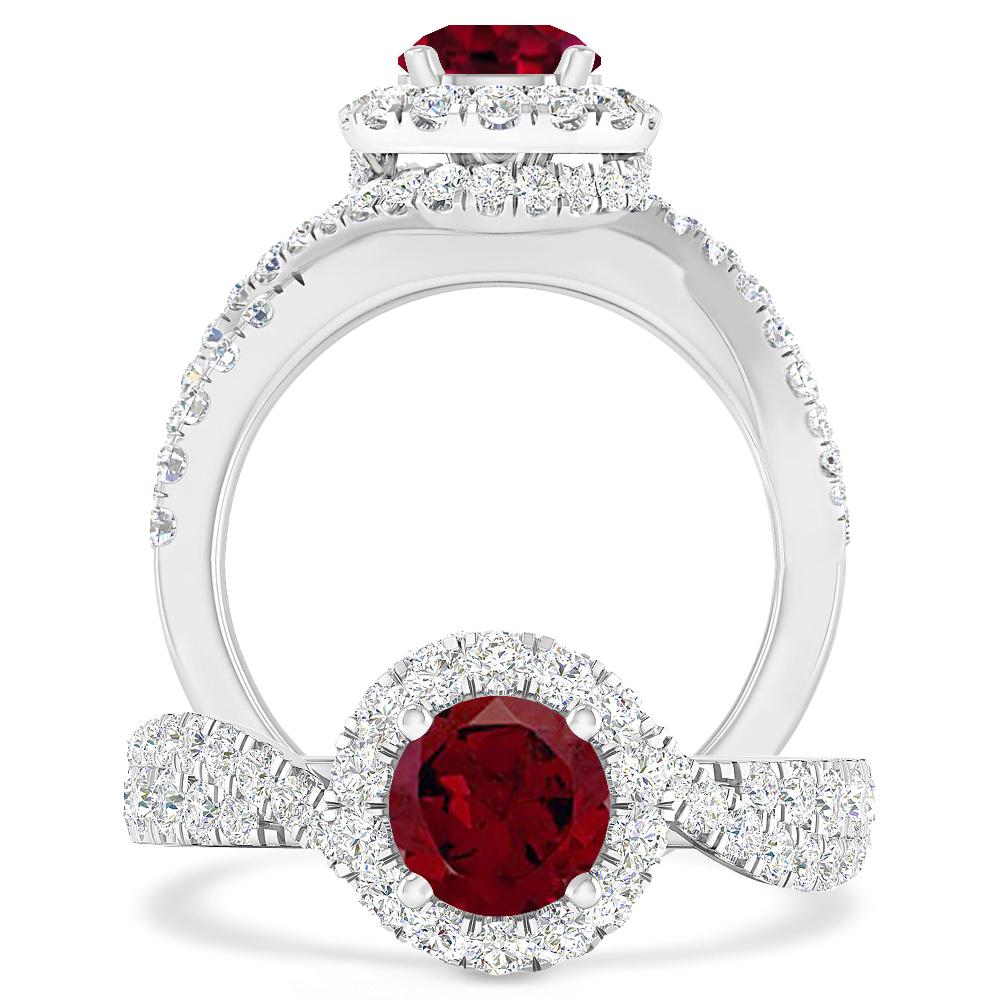 White Gold - Garnet