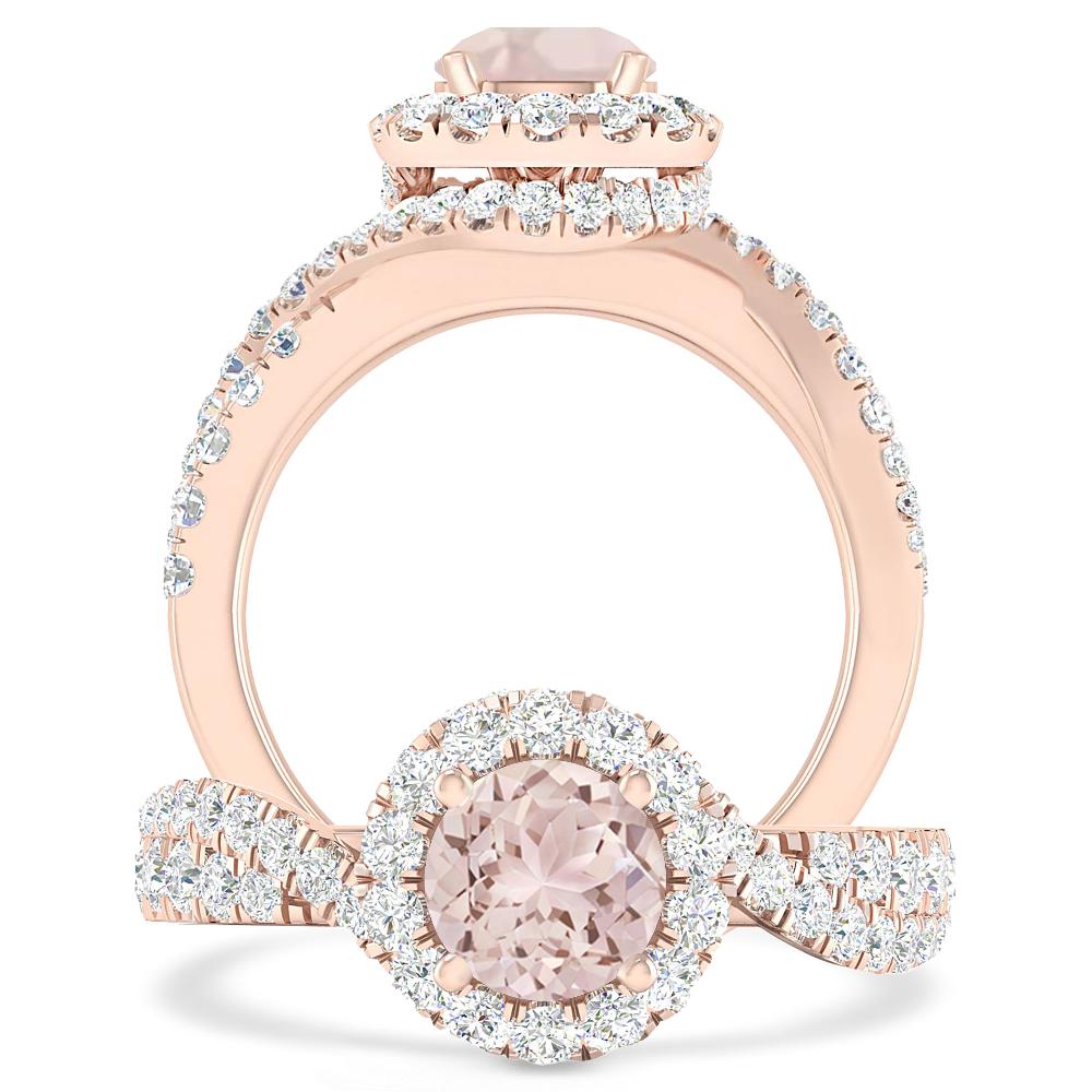 Rose Gold - Morganite