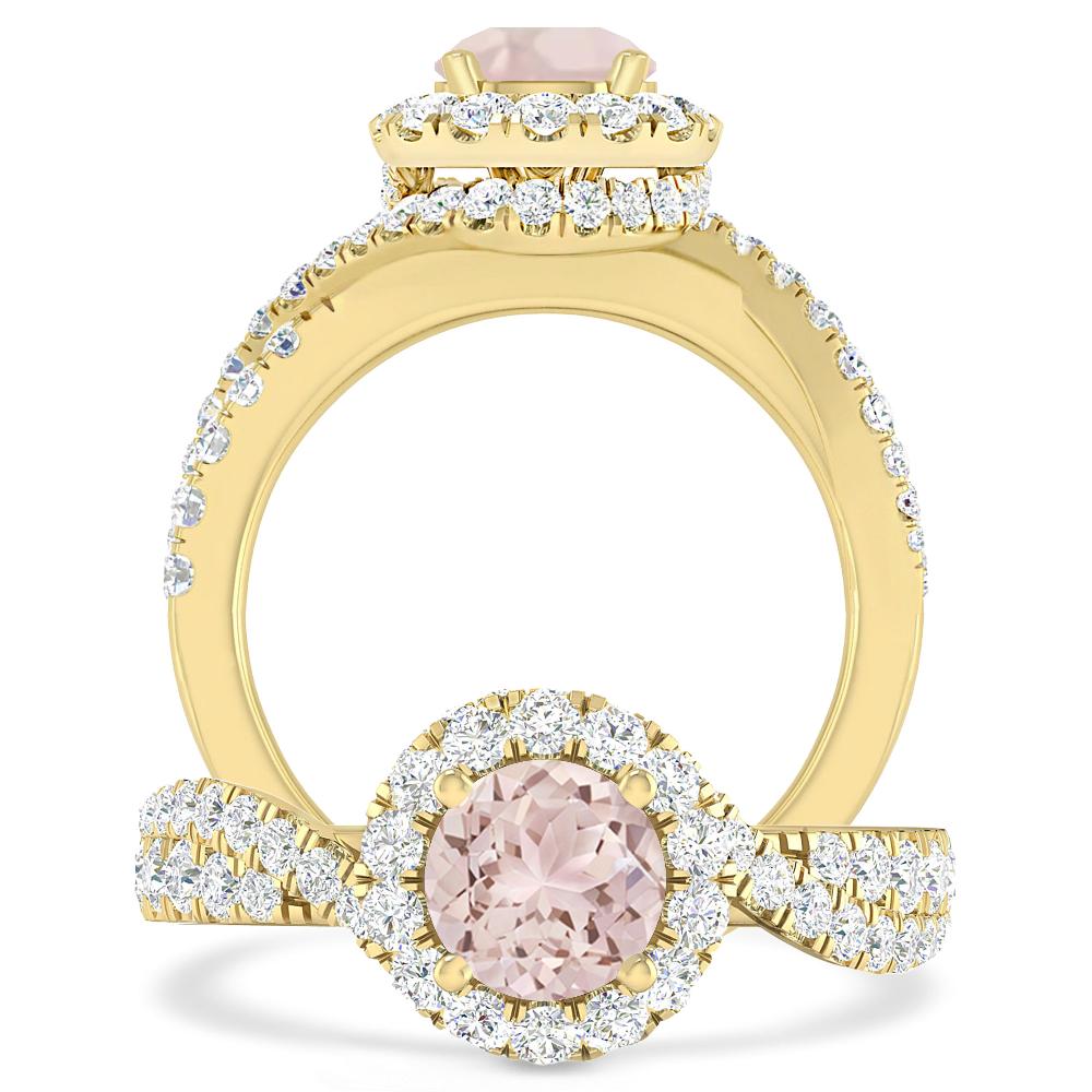 Yellow Gold - Morganite