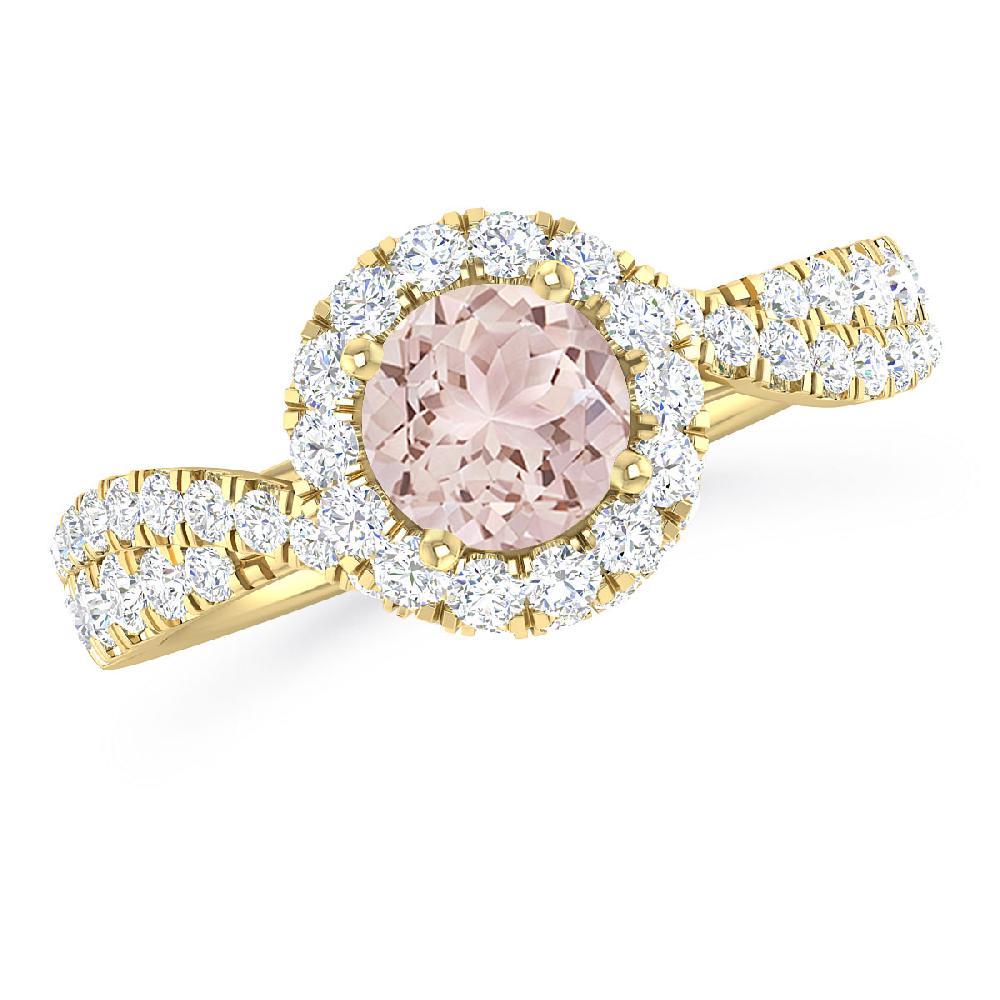 Yellow Gold - Morganite