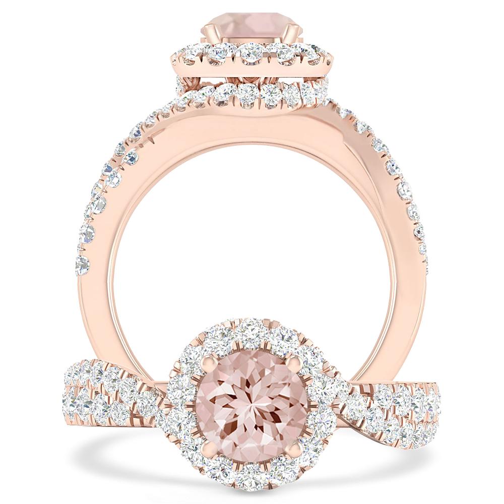 Rose Gold - Morganite