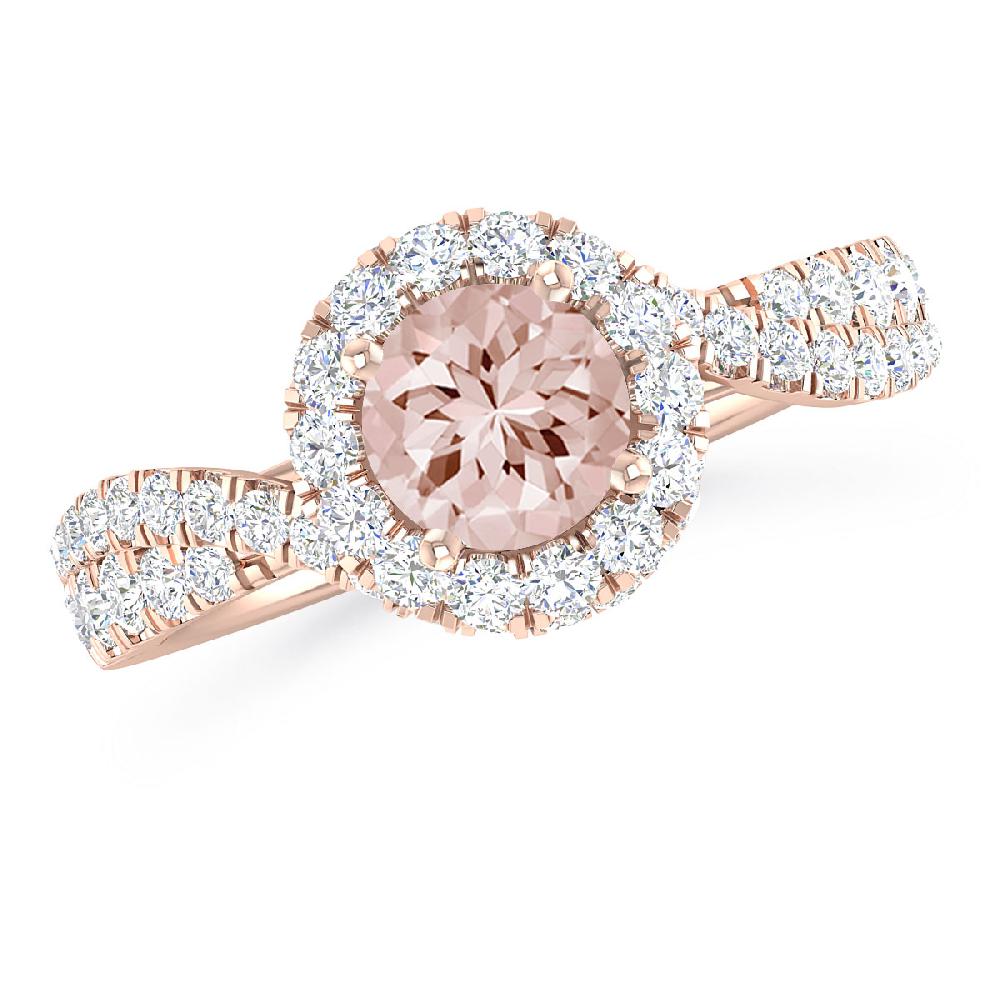 Rose Gold - Morganite