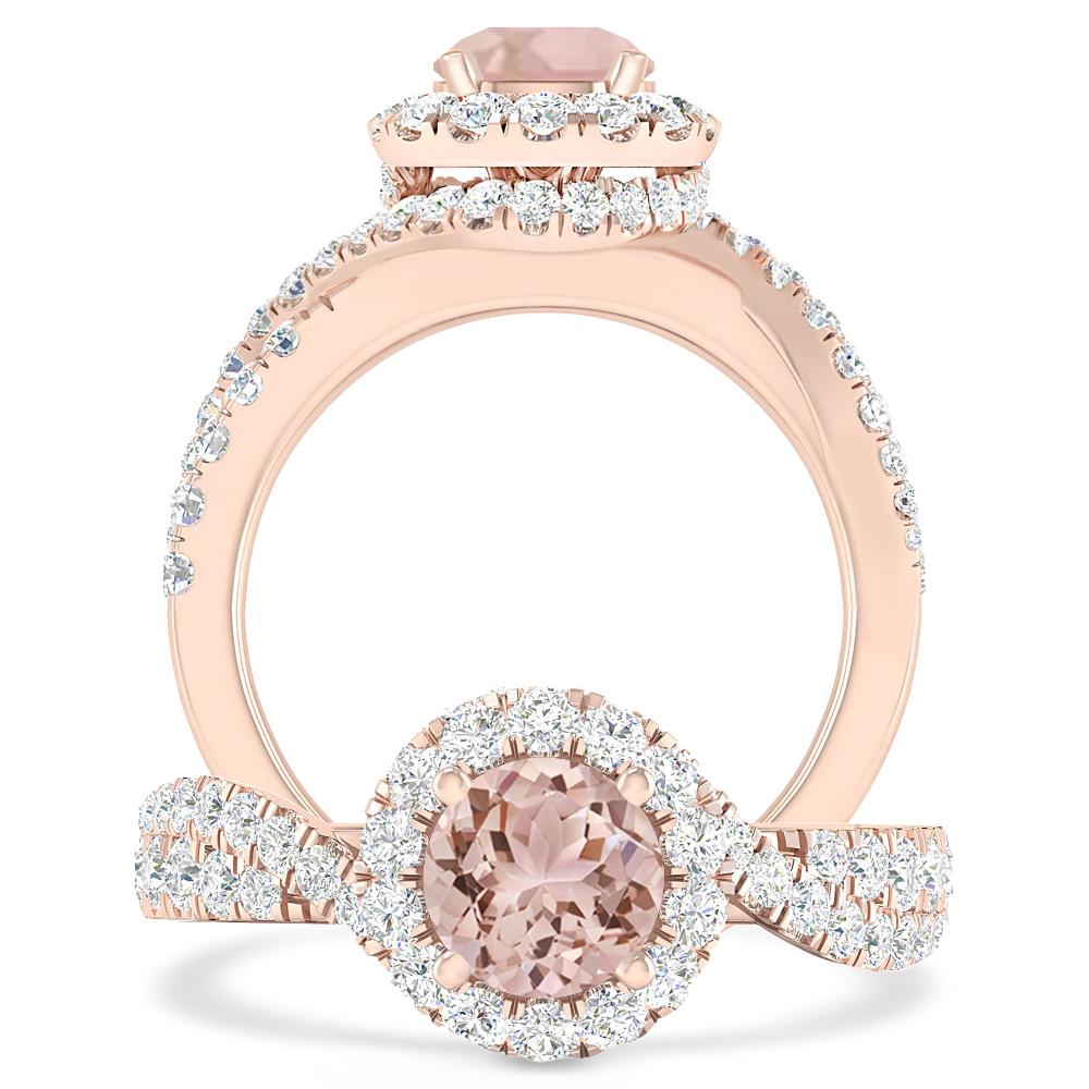 Rose Gold - Morganite