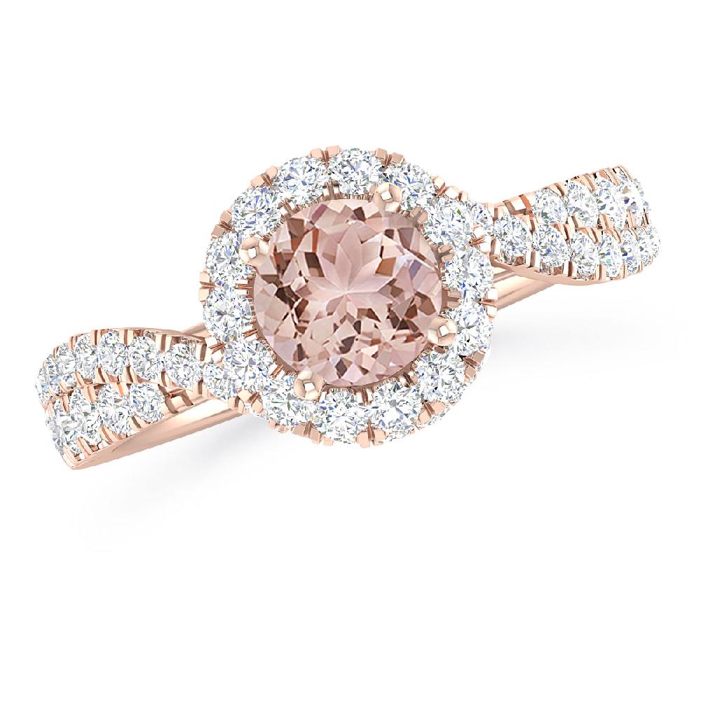 Rose Gold - Morganite