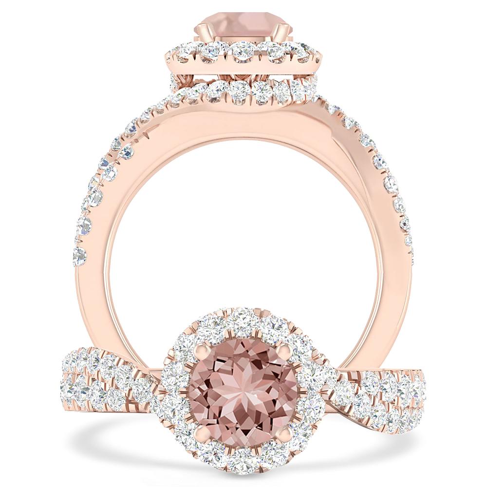 Rose Gold - Morganite