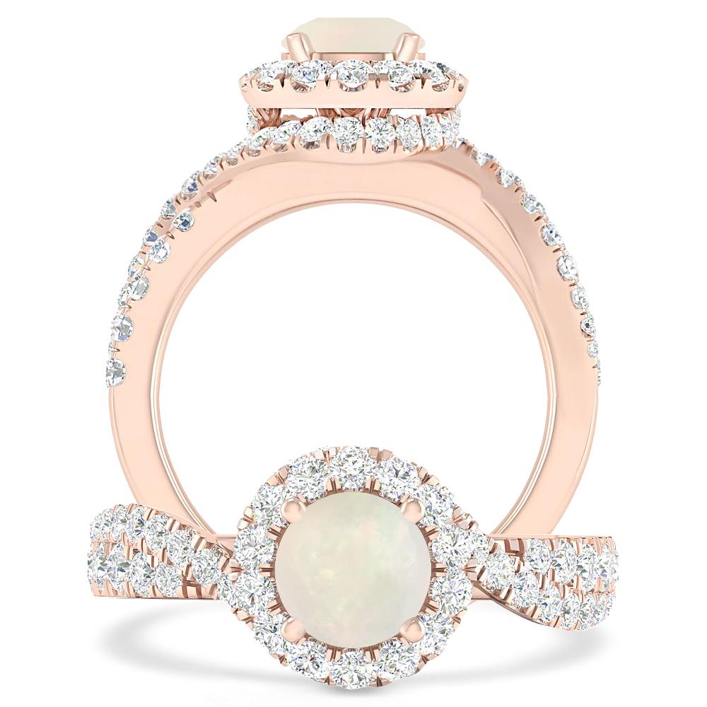 Rose Gold - Opal