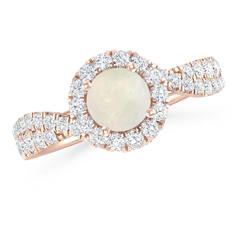 Rose Gold - Opal