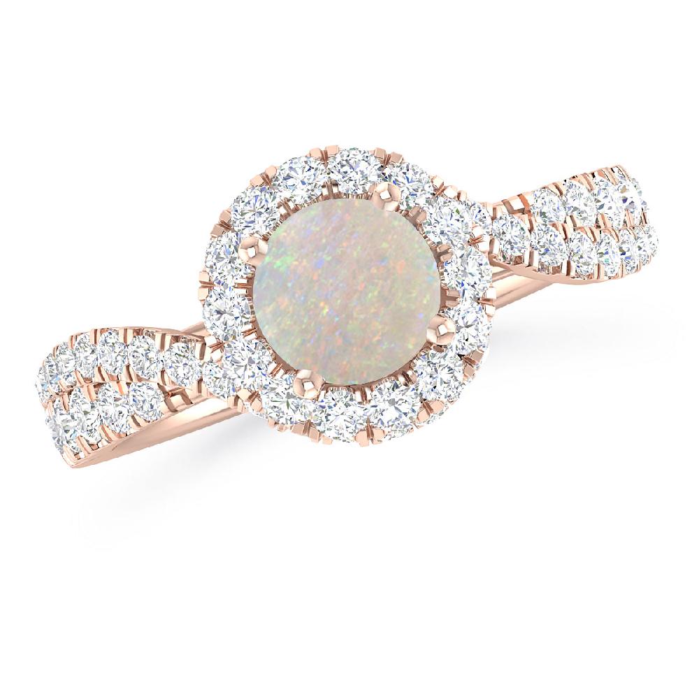 Rose Gold - Opal