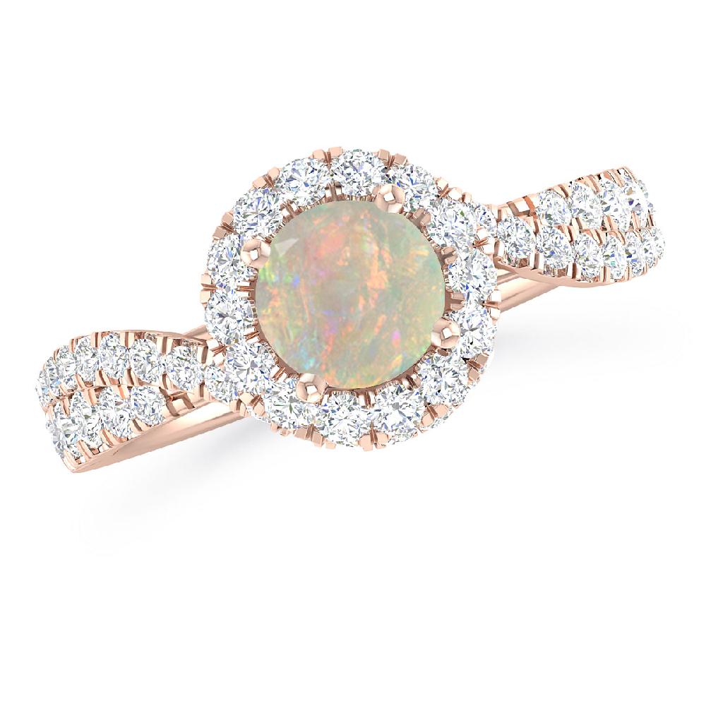 Rose Gold - Opal