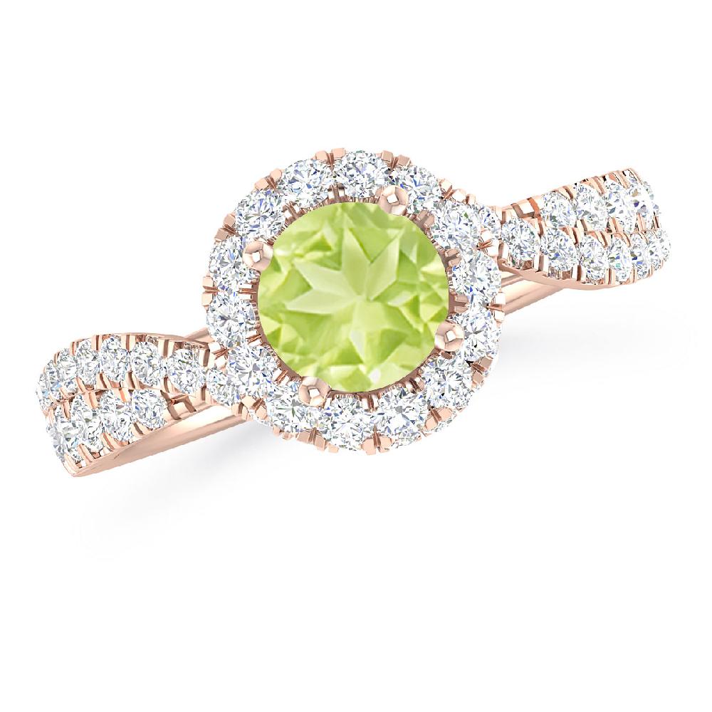 Rose Gold - Peridot