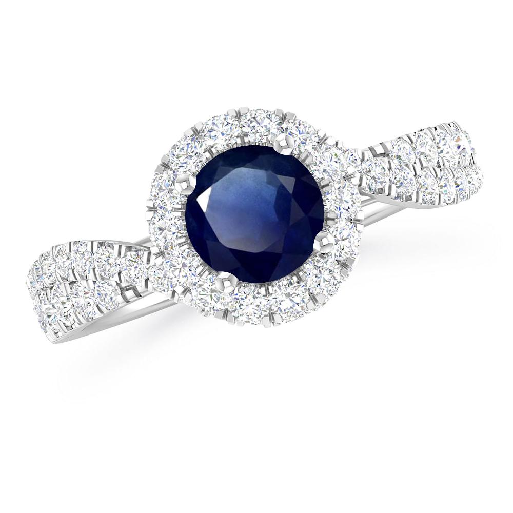 White Gold - Sapphire