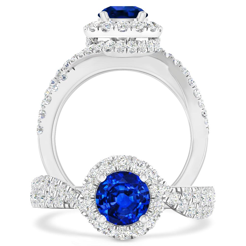 White Gold - Sapphire