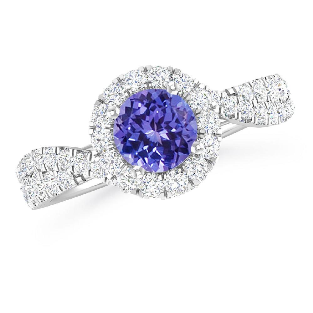 White Gold - Tanzanite