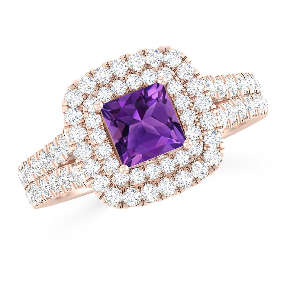 Rose Gold - Amethyst