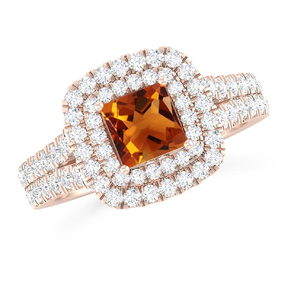 Rose Gold - Citrine