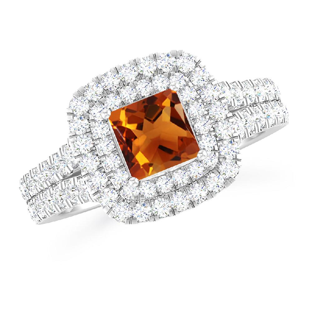 White Gold - Citrine