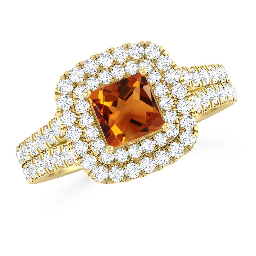 Yellow Gold - Citrine