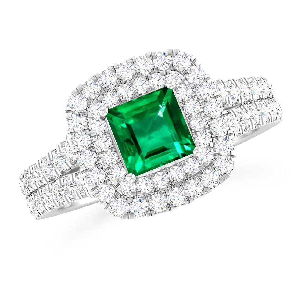 White Gold - Emerald