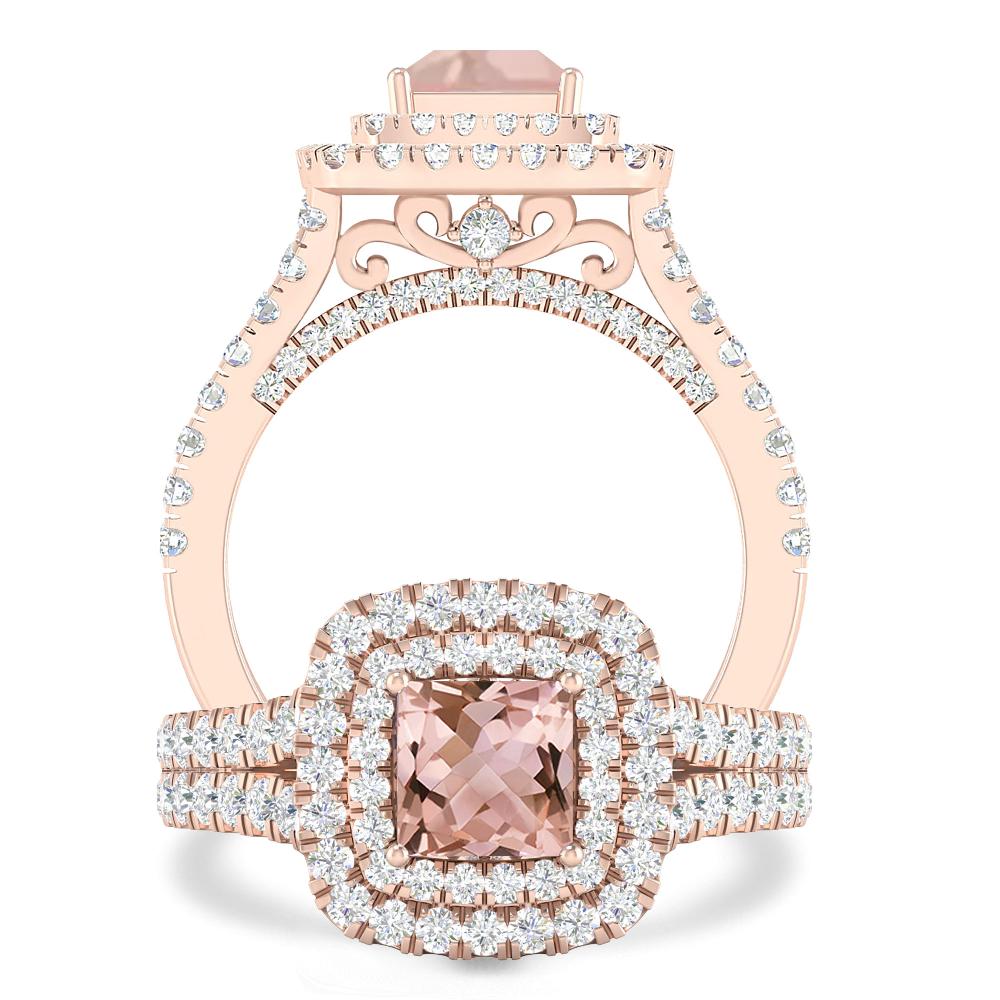 Rose Gold - Morganite