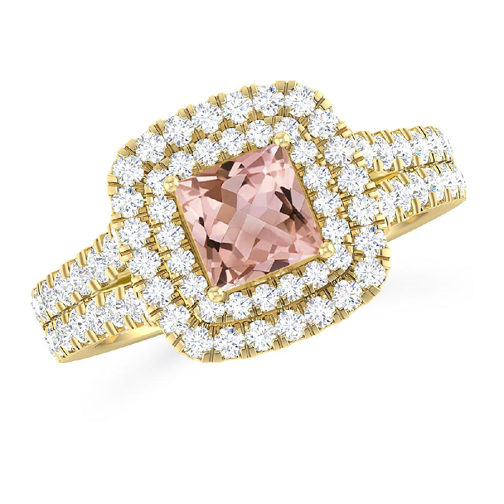 Yellow Gold - Morganite