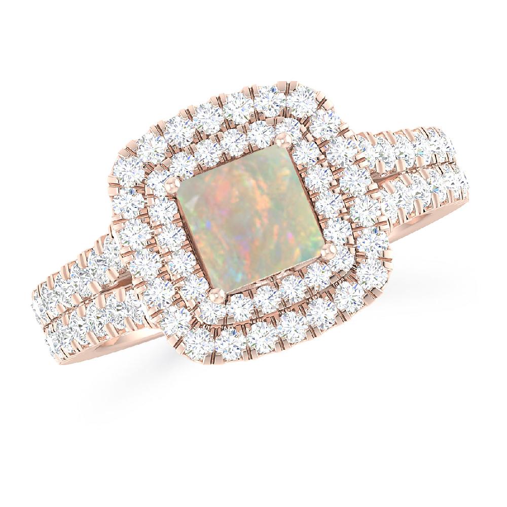 Rose Gold - Opal