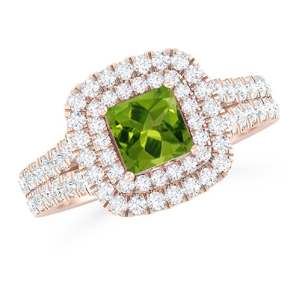 Rose Gold - Peridot