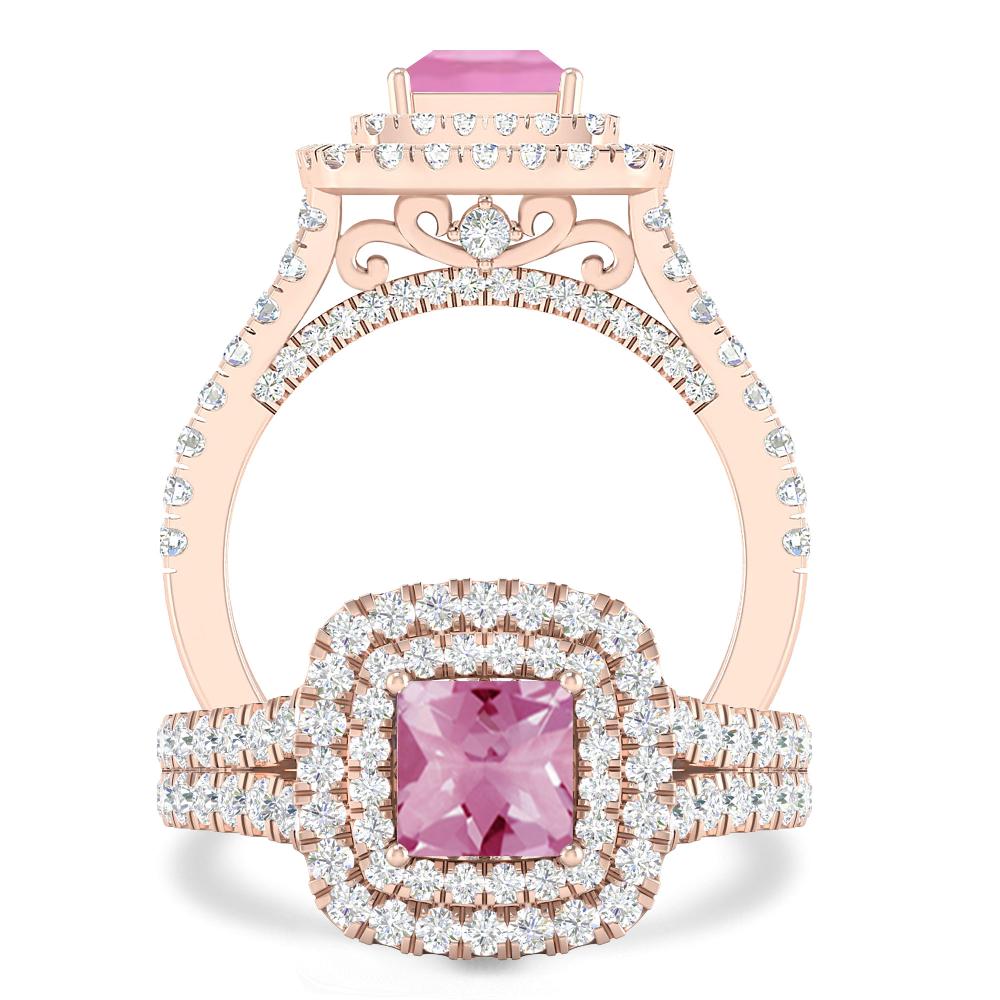 Rose Gold - Pink Tourmaline