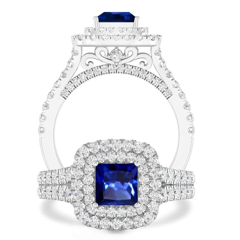 White Gold - Sapphire