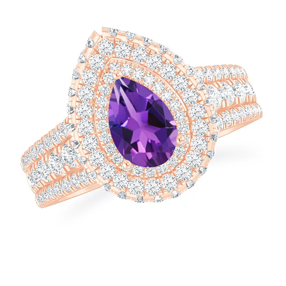 Rose Gold - Amethyst