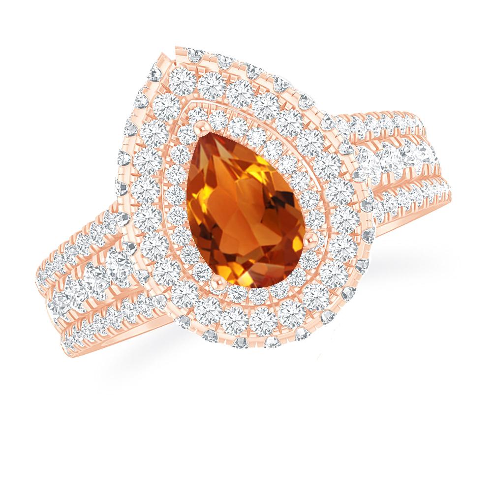 Rose Gold - Citrine