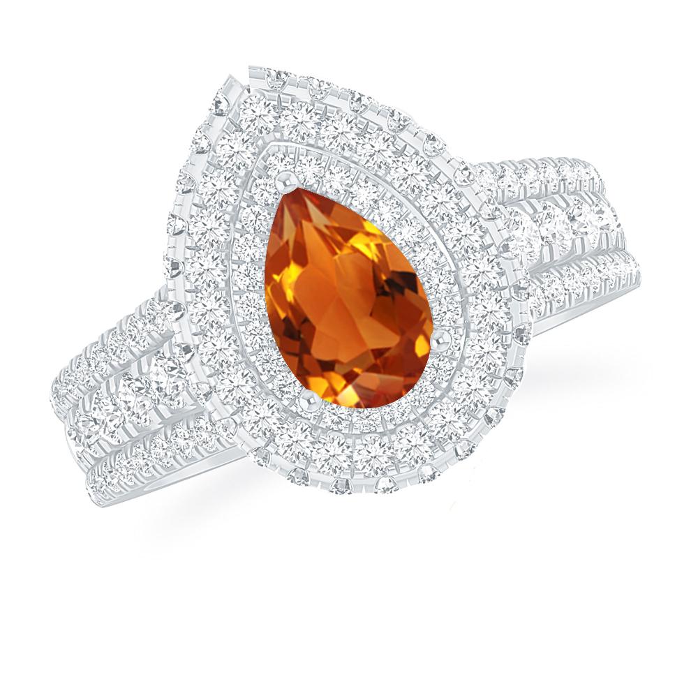 White Gold - Citrine